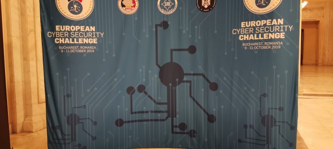 8 octombrie / European Cyber Security Challenge – Welcome