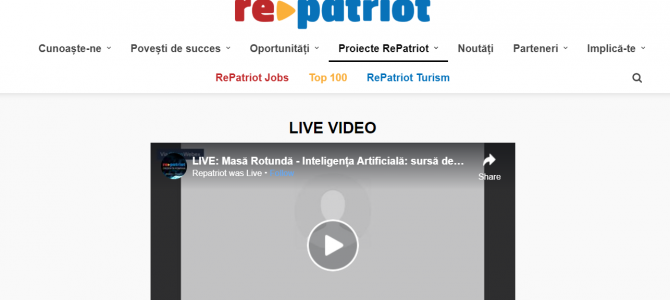 18 iunie/IA sursa de dezvoltare pentru Romania – RePatriot