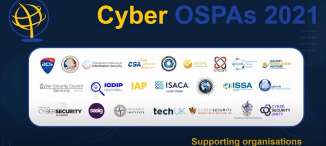 14 decembrie / ANSSI a facut parte din juriul premiilor internationale Cyber OSPA