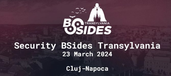 ANSSI s-a alaturat BSides Transylvania, eveniment de exceptie in lumea securitatii cibernetice!