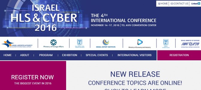 Israel HLS&Cyber 4th International Conference