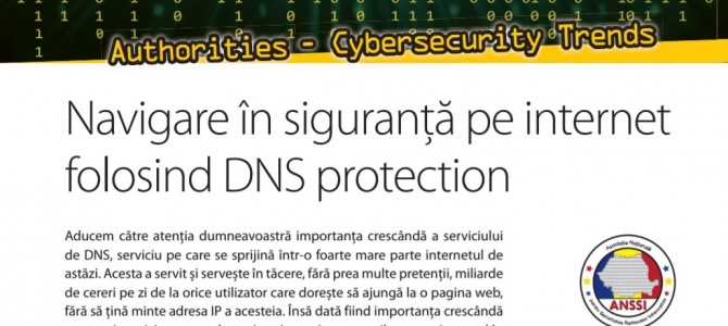 Navigati in siguranta pe Internet folosind DNS protection