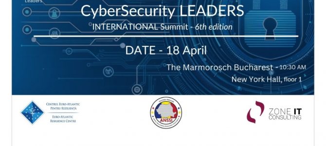 Va invitam la o noua editie Cybersecurity Leaders!